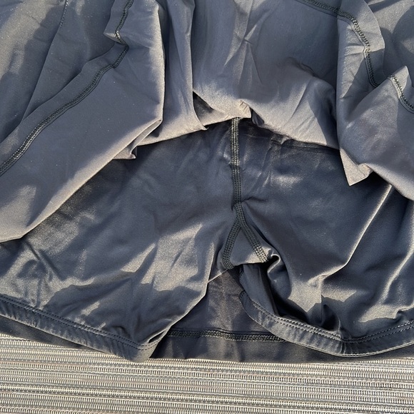 NWT KiraGrace Pleated Skort Skirt Black Size Medium - Picture 8 of 12